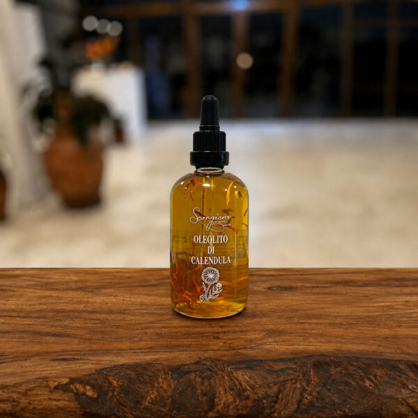 Oleolito di calendula – flacone con contagocce