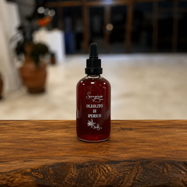 Oleolito di iperico – flacone rosso con contagocce