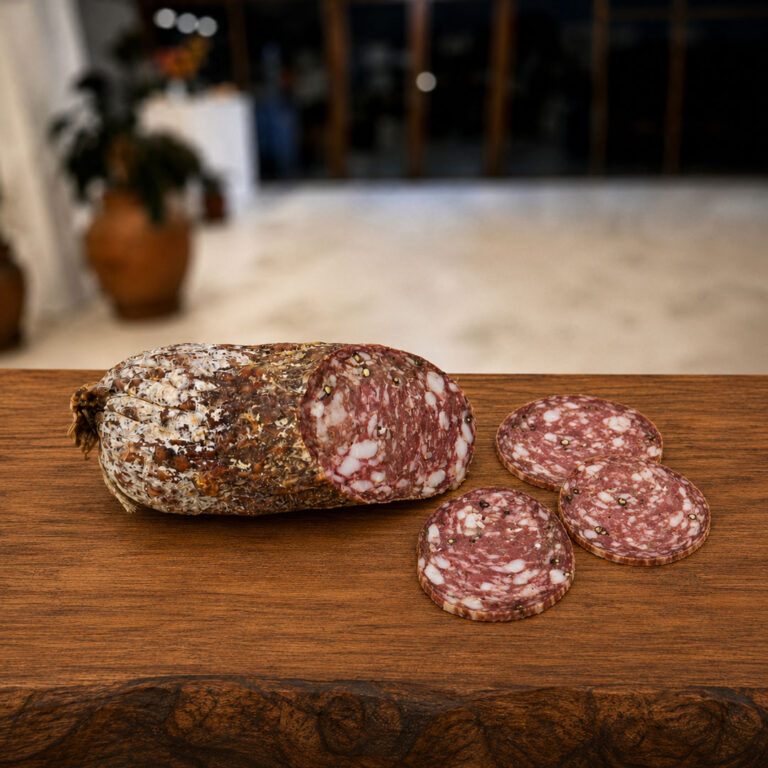 Salame toscano – salame intero e a fette